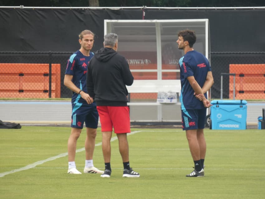Filipe Luís José Boto Rodrigo Caio Mundial Flamengo EUA