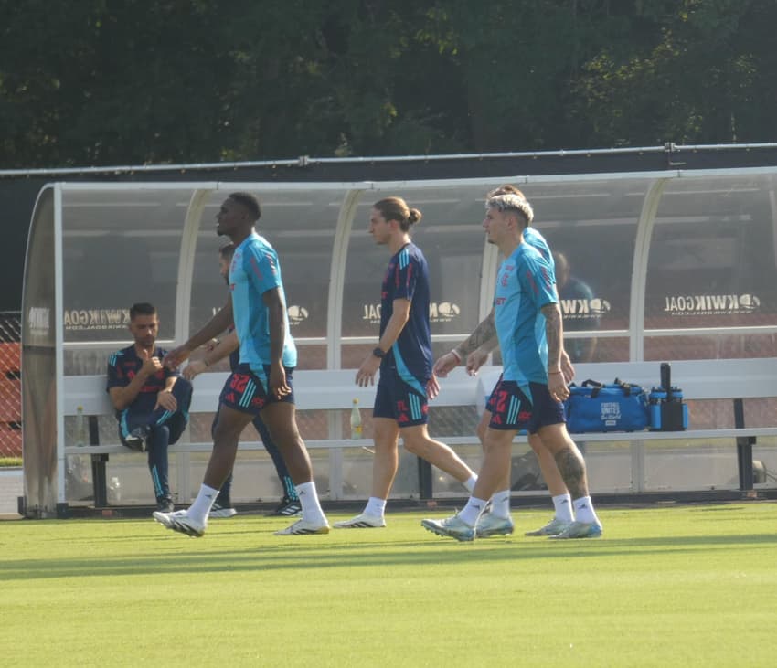 Flamengo treino EUA Mundial Filipe Luís