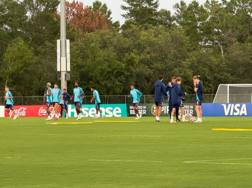 Flamengo treino Mundial Bayern