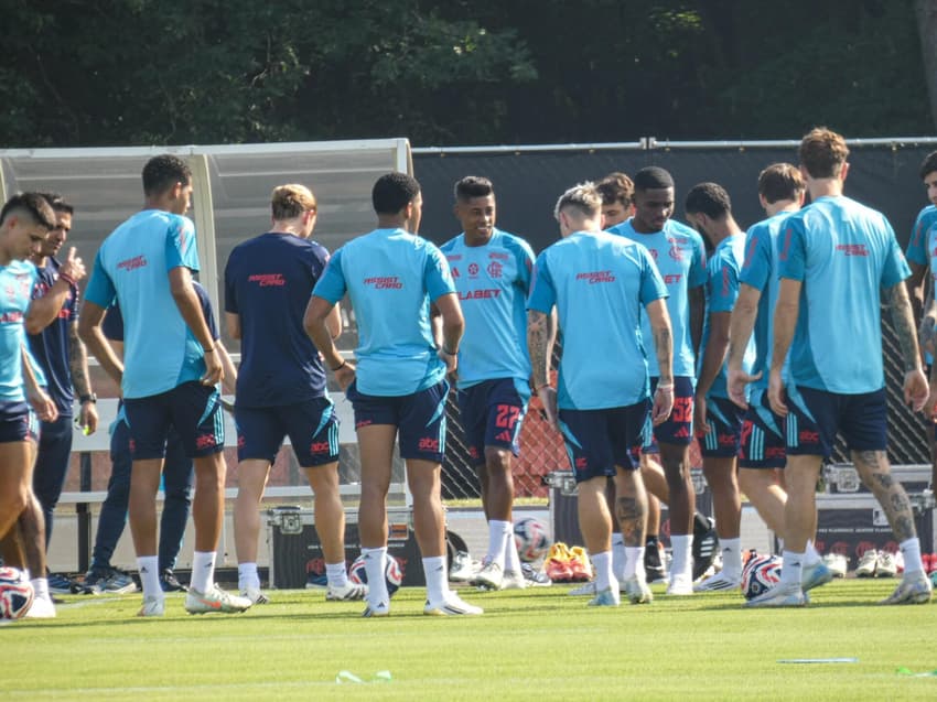 Flamengo treino eua mundial