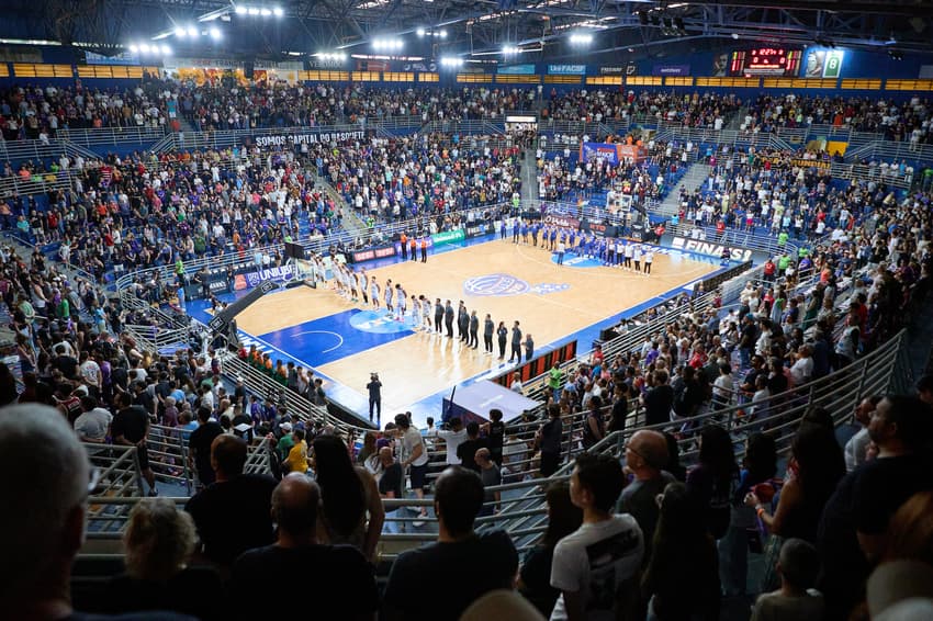 Franca x Minas, jogo 1 das finais do NBB (foto: Flickr Sesi Franca)