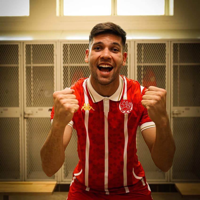 Guilherme Ferreira, zagueiro do Wydad Casablanca