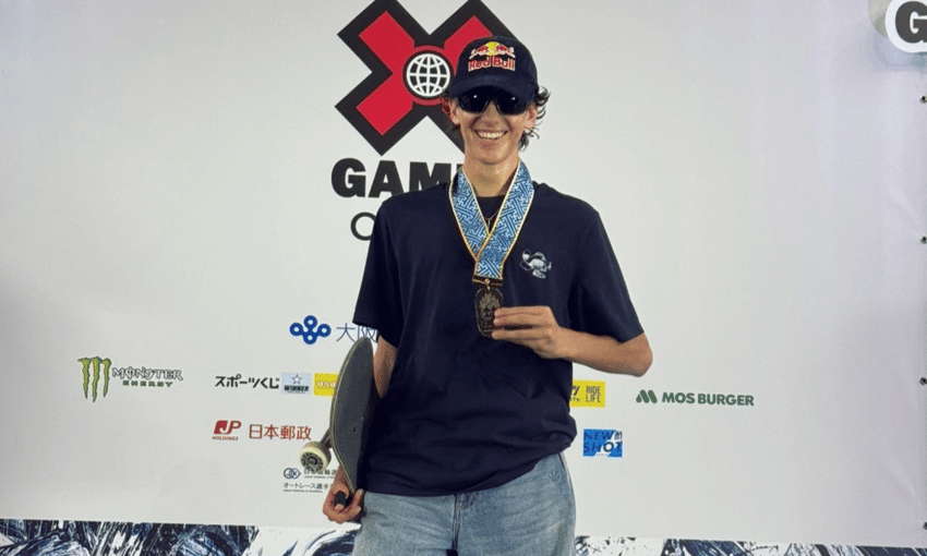 Gui Khury no X Games de Osaka (foto: divulgação)