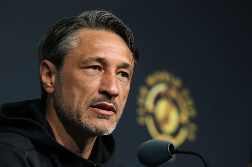 Niko Kovac, treinador do Borussia Dortmund, na coletiva antes do duelo com o Monterrey