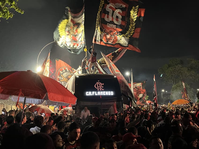 AeroFla embarque Flamengo