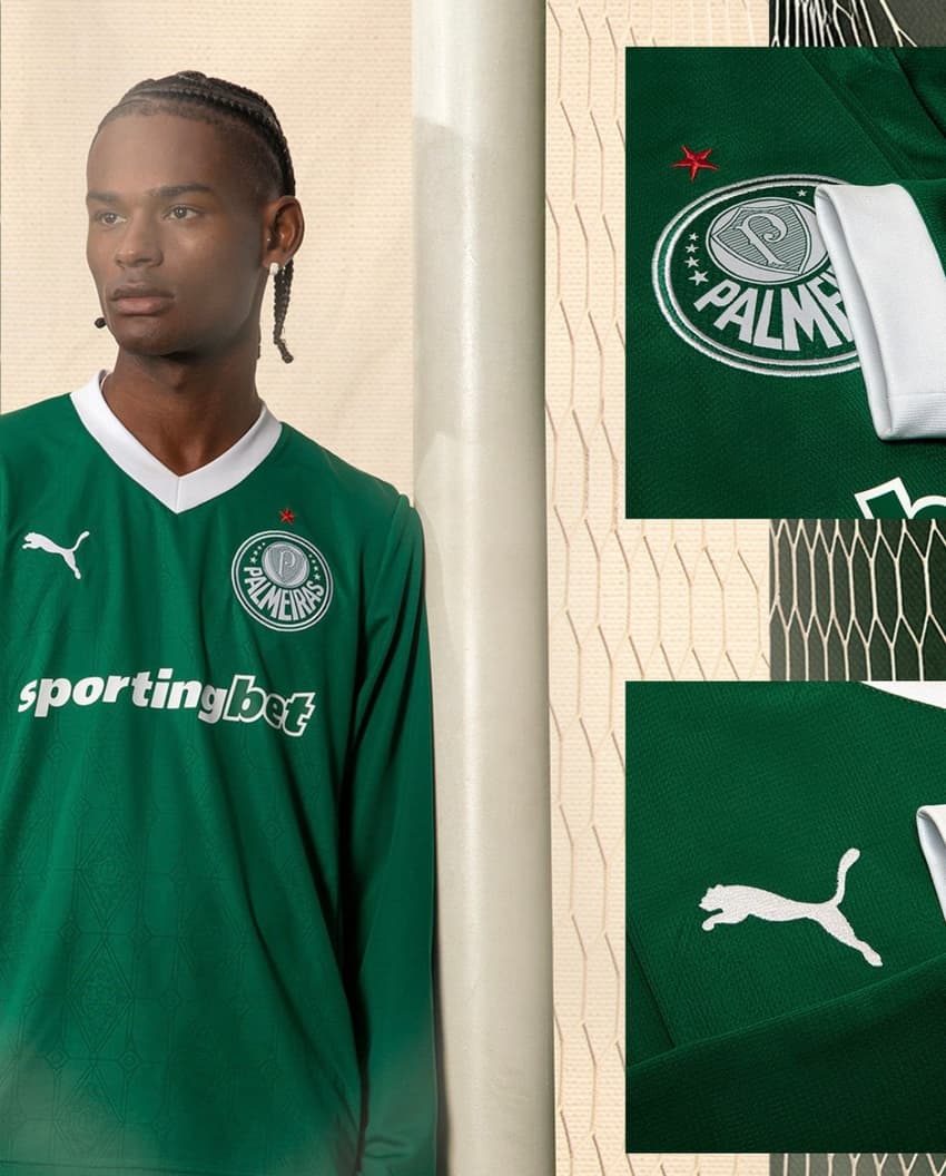 Uniforme Palmeiras e Puma