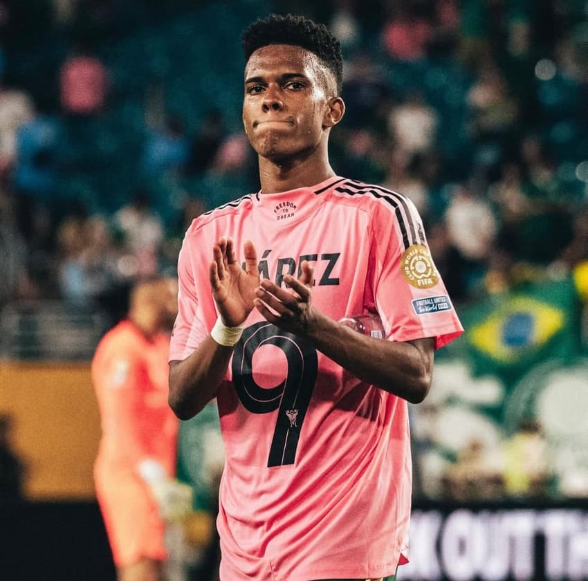 Estêvão, atacante do Palmeiras