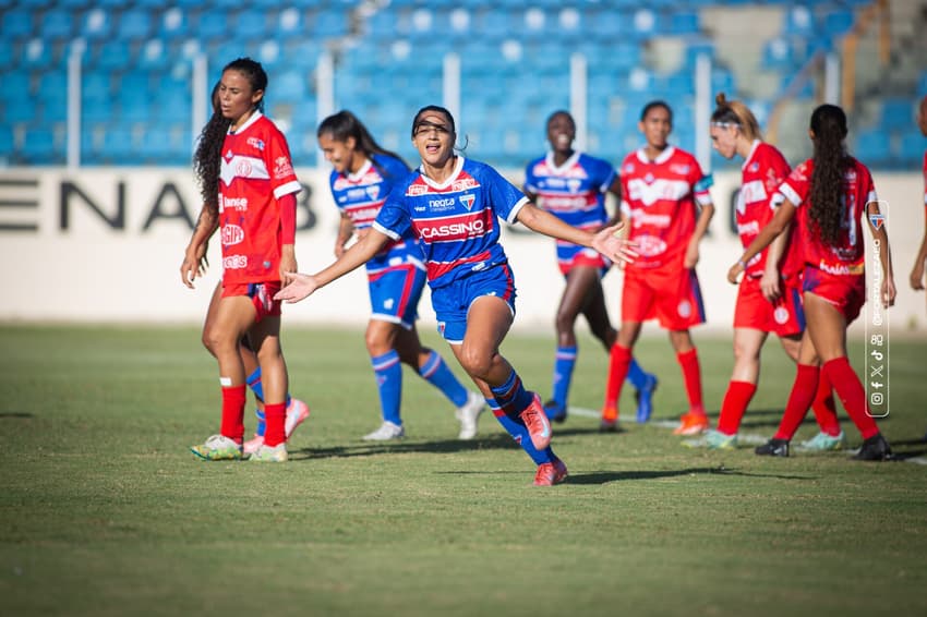 Fortaleza vence e avança na Copa do Brasil feminina. (Foto: Foto: João Moura / Fortaleza EC)