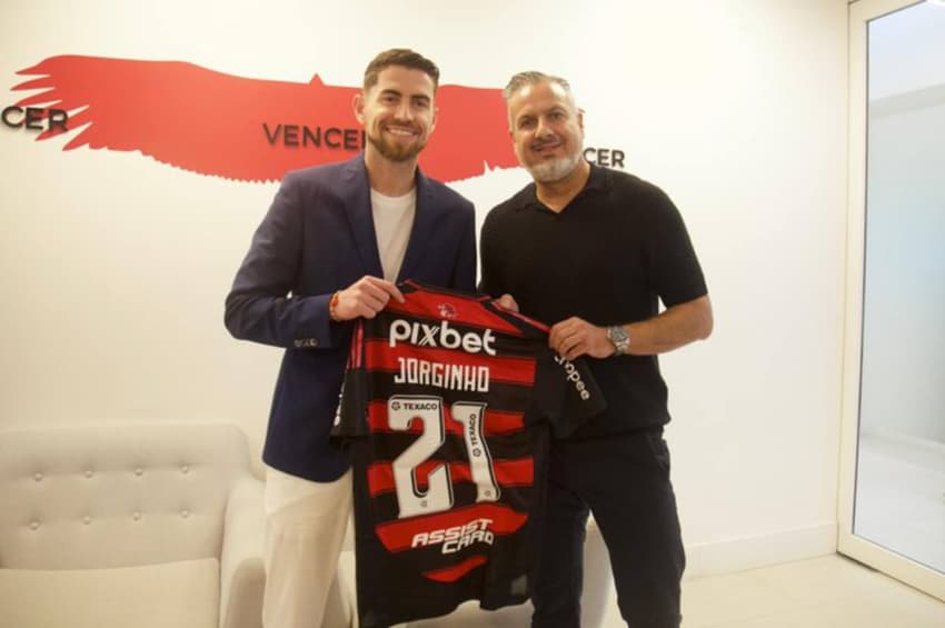 Jorginho e José Boto (foto: Divulgação Flamengo)