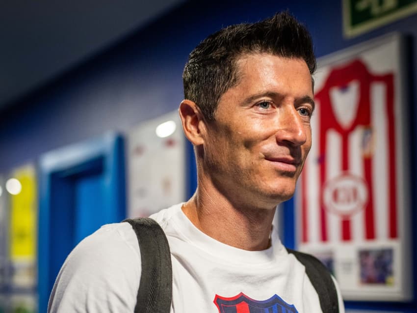 Robert Lewandowski (foto: twtter FC Barcelona)