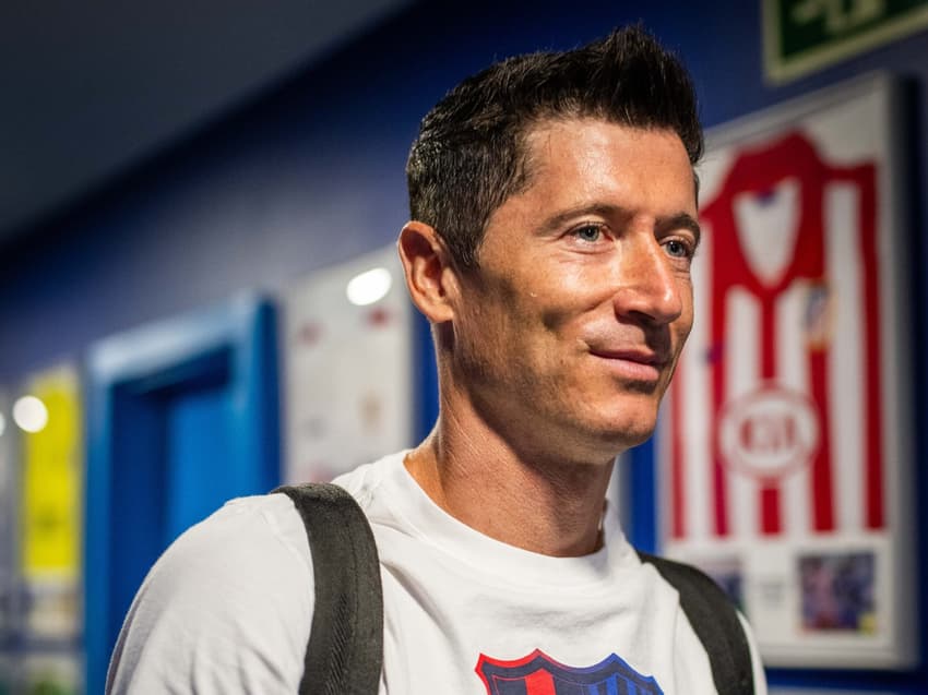 Robert Lewandowski (foto: twtter FC Barcelona)