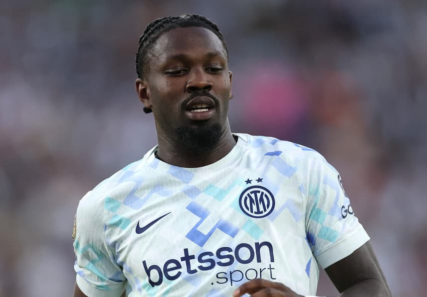 Marcus Thuram, da Inter de Milão, em partida contra o Monterrey (Foto: Stu Forster/Getty Images North America/Getty Images via AFP)