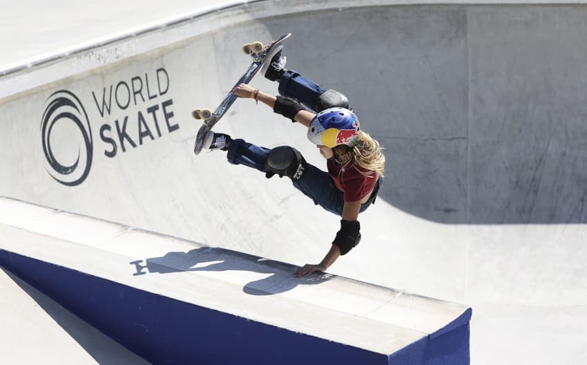 Skate: Yndiara Asp vai às quartas do Park feminino na Itália