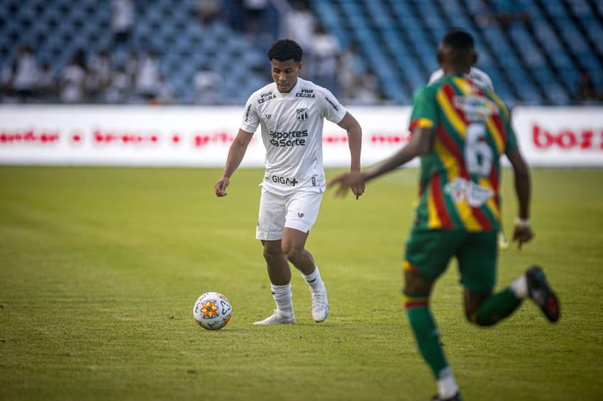 Partida entre Sampaio Corrêa e Ceará, pela Copa do Nordeste (Foto: Felipe Santos/Ceará SC)