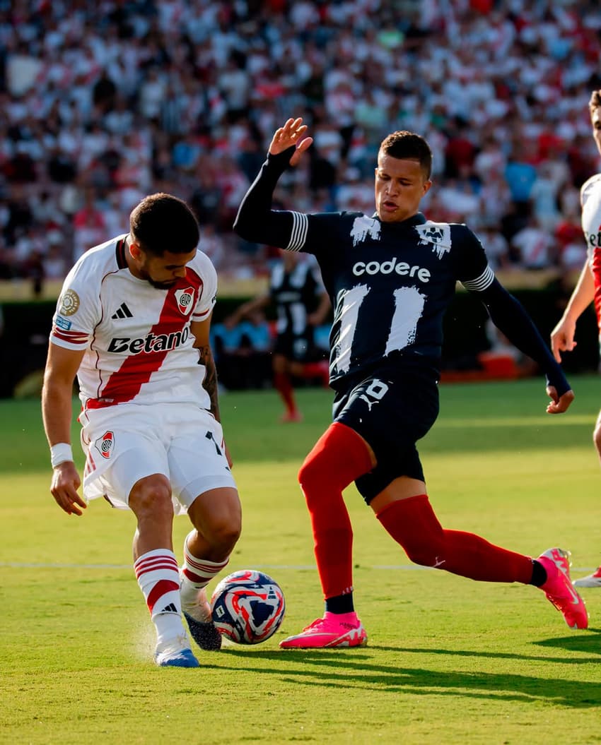 River Plate e Monterrey empatam em jogo movimentado no Mundial. (Foto: Divulgação/ Monterrey)
