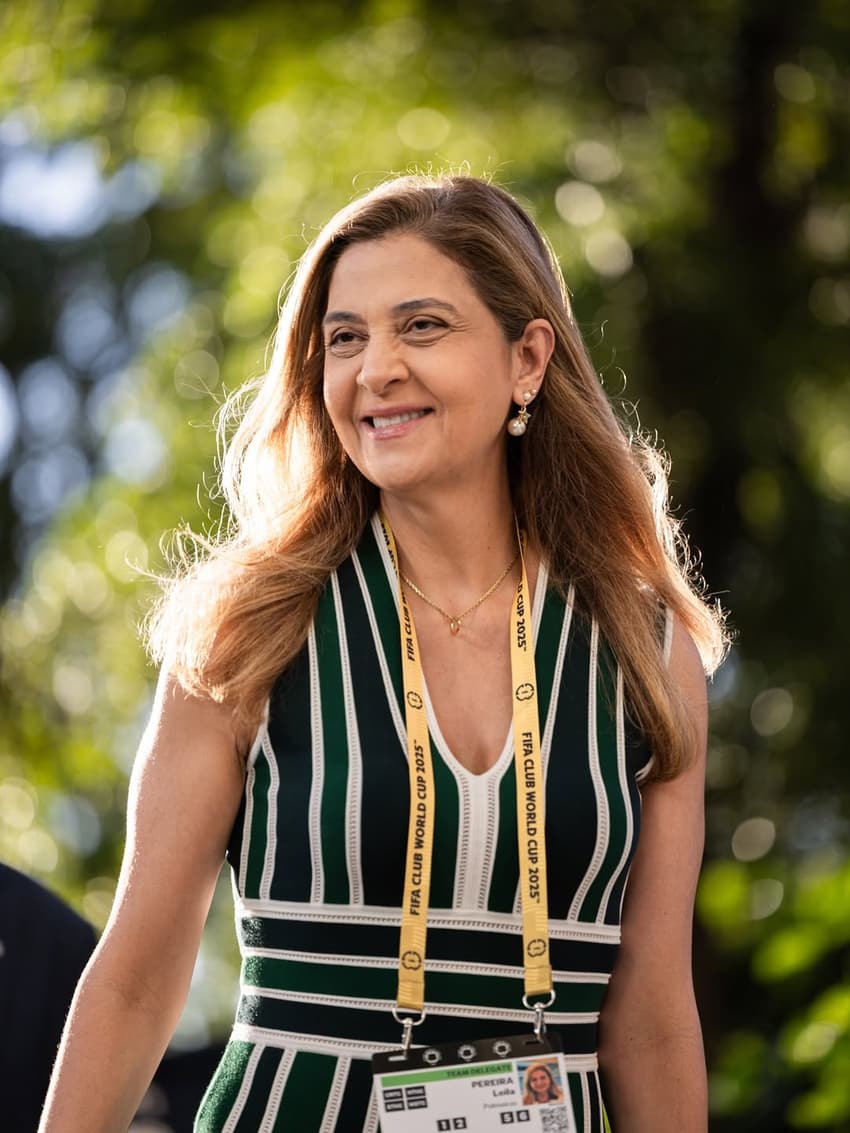 Leila Pereira acompanha o time nos Estados Unidos durante a disputa do Mundial de Clubes da Fifa. (Foto: Danilo Martins Yoshioka)