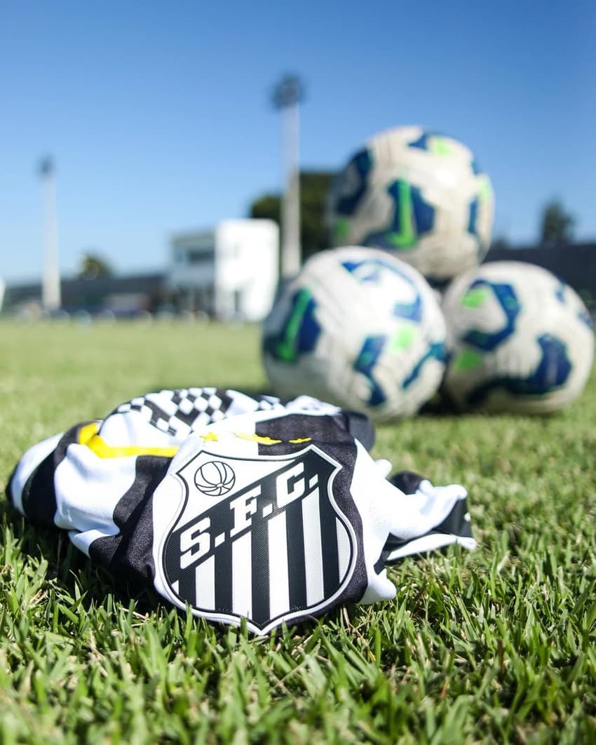 Santos se prepara para retornar ao calendário de jogos do Campeonato Brasileiro. (Foto: Divulgação/ Santos)