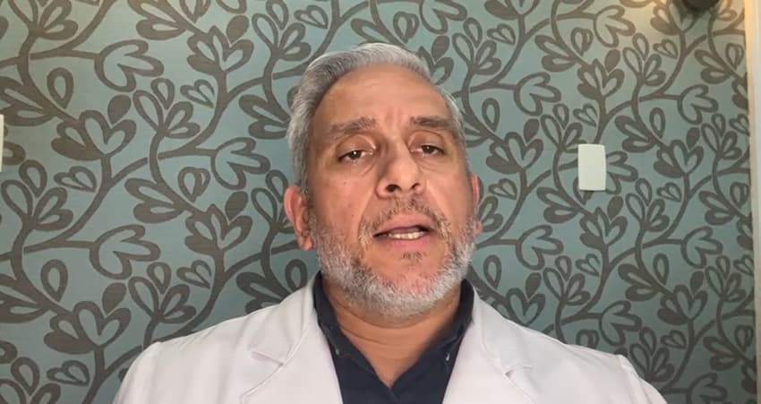 Marcelo Cortes, médico do Vitória (Foto: reprodução)
