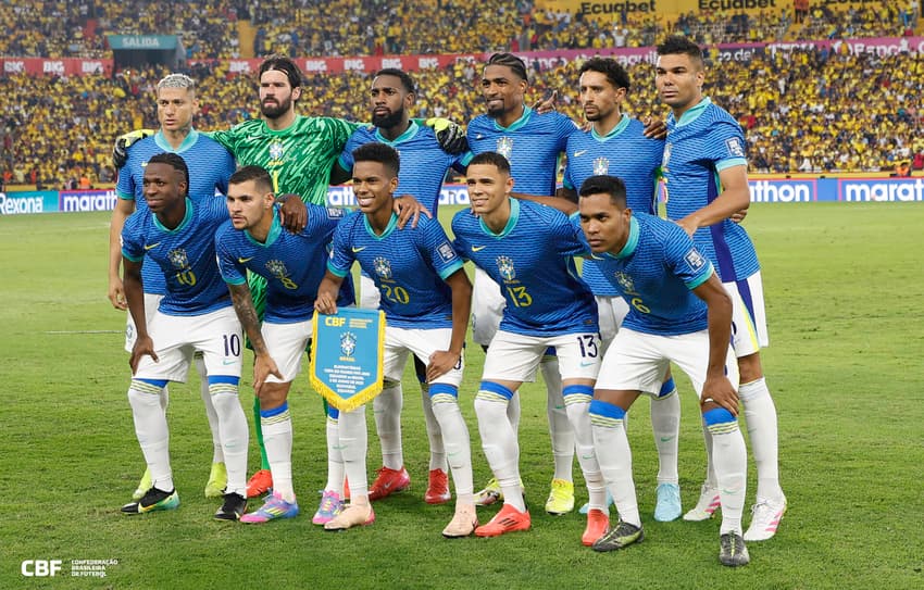 Seleção Brasileira no confronto contra o Equador pelas Eliminatórias da Copa do Mundo de 2025