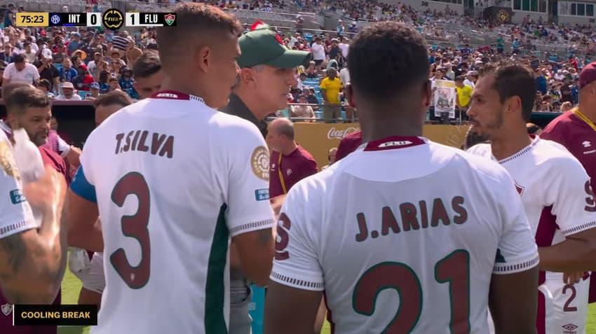 Thiago Silva em Inter de Milão x Fluminense