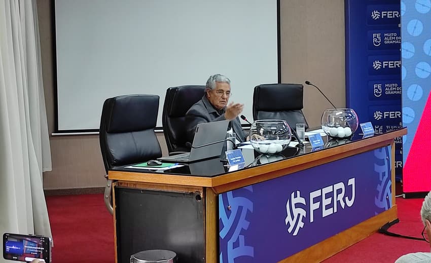 Rubens Lopes, presidente da Ferj (Foto: Leonardo Bessa/Lance!)