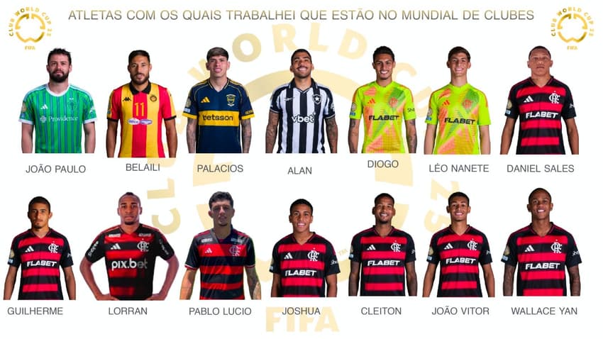 Jogadores comandados por Cleber dos Santos (Foto: Arquivo Pessoal)