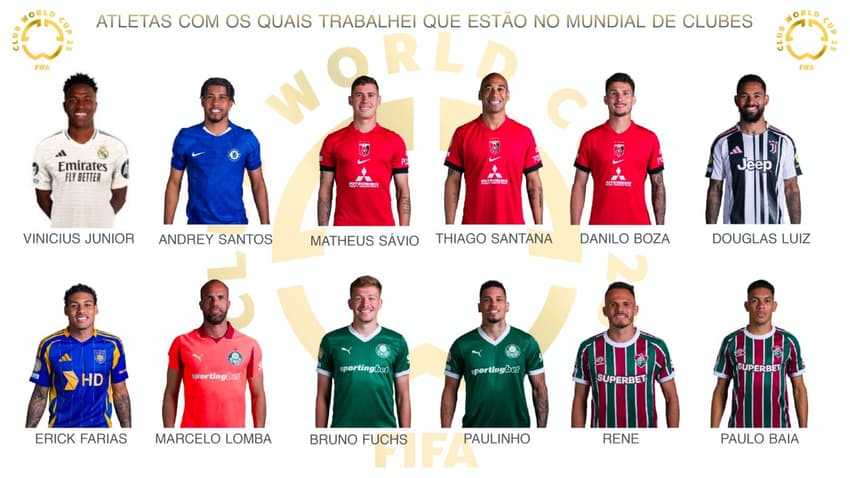 Jogadores comandados por Cleber dos Santos (Foto: Arquivo Pessoal)