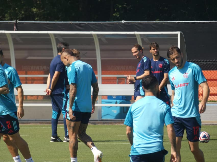 treino Flamengo EUA