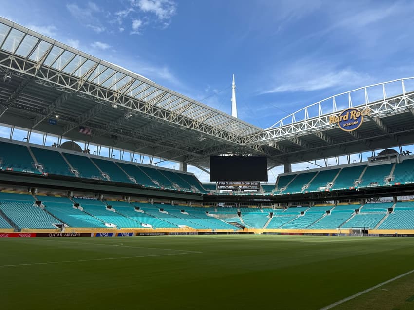 Hard Rock Stadium, palco de Palmeiras e Inter Miami