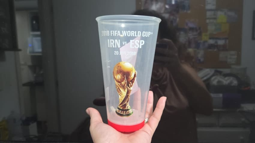 Copa do Mundo 2018 Copo Colecionável (Foto: Arquivo Pessoal)