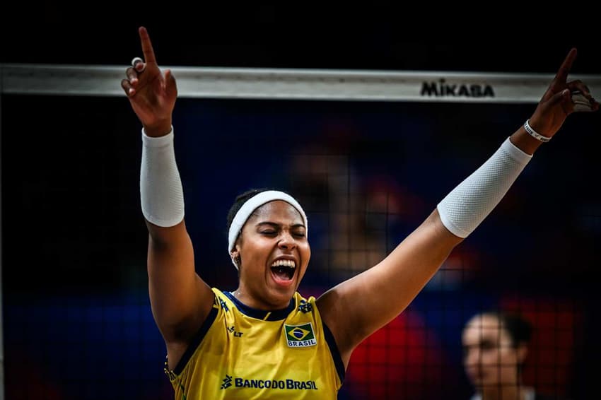 Ana Cristina é um dos destaques da Seleção Brasileira na VNL