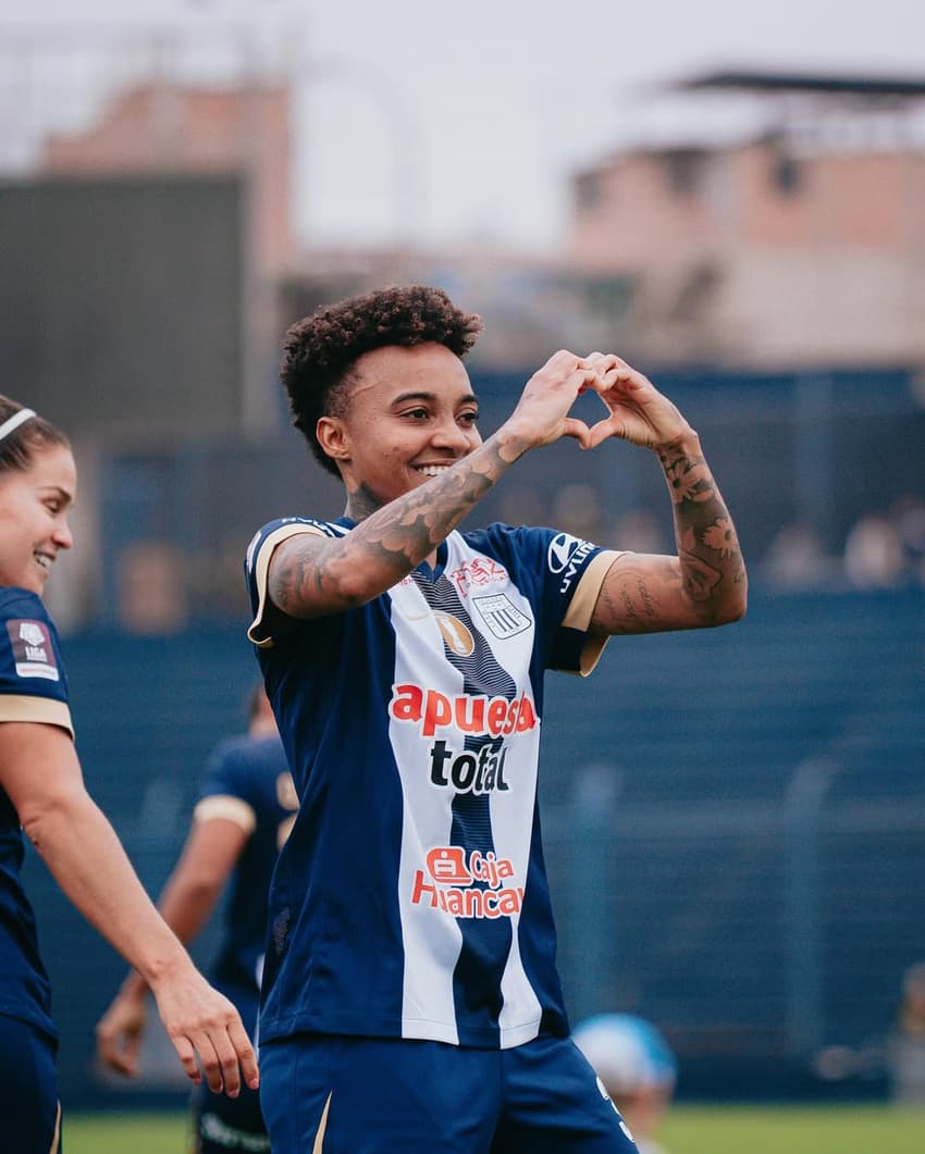 Annaysa chegou ao Peru nesta temporada. (Foto: Fernando Mejia/Alianza Lima)