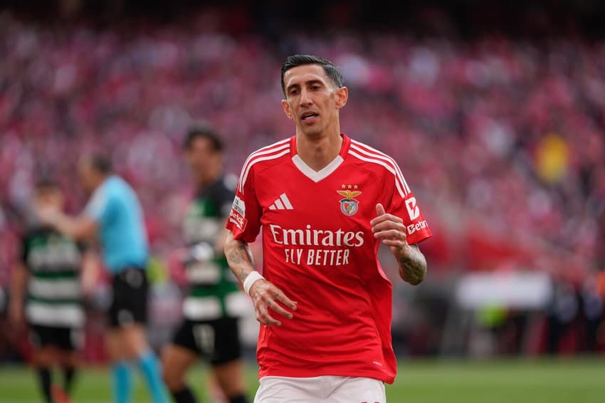 Di Maria em ação pelo Benfica (Foto: SOPA Images)