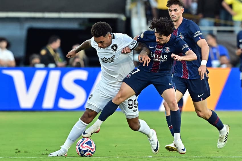 Botafogo de Igor Jesus tenta repetir jogo com o PSG para avançar no Mundial (Foto: Frederic J. Brown/AFP)
