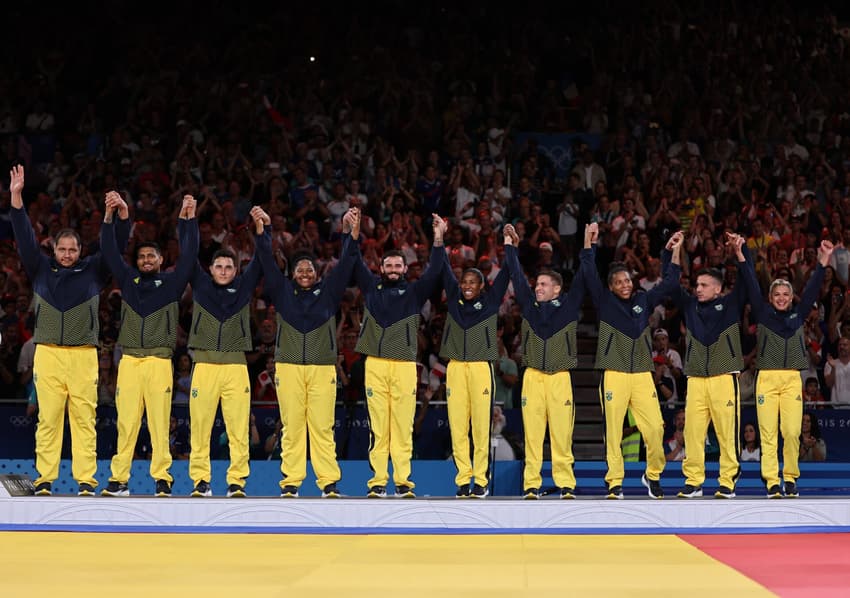 Brasil conquistou o bronze por equipes nos Jogos de Paris 2024
