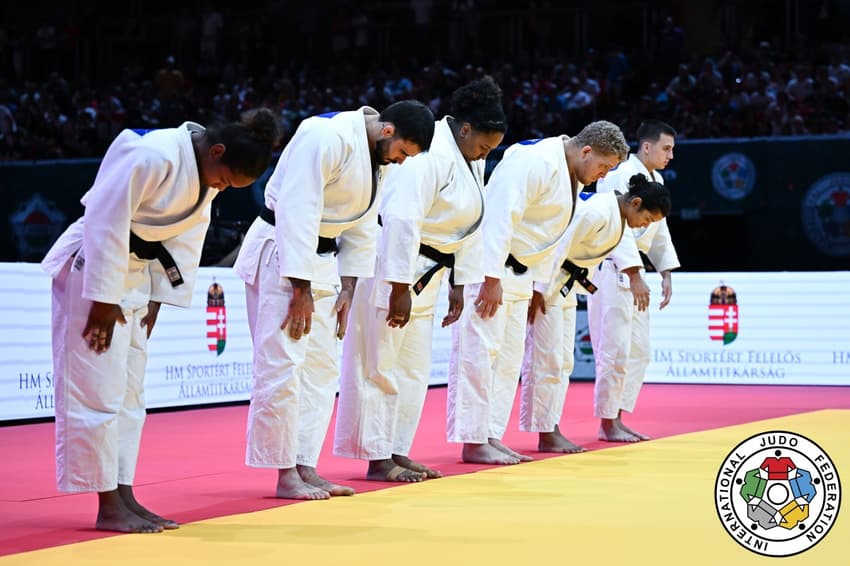 Competição por equipes encerra o Mundial de Judô