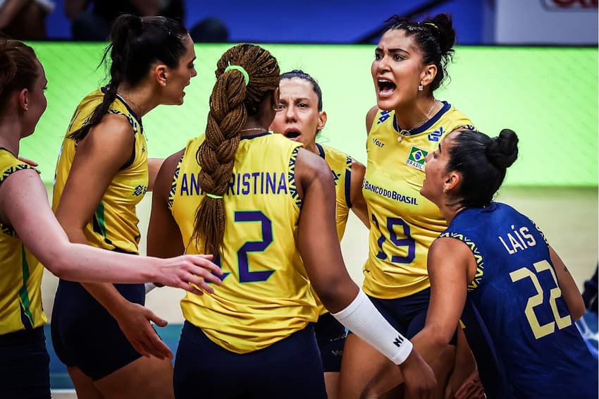 Brasil x EUA - Liga das Nações de Vôlei (VNL)