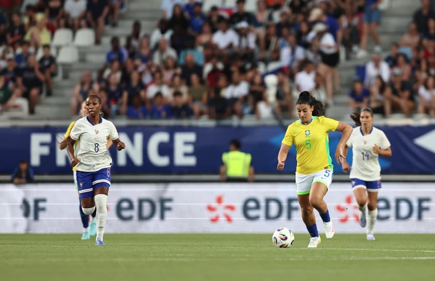Seleção perde amistoso para a França por 3 a 2. (Foto: Livia Villas Boas / CBF)