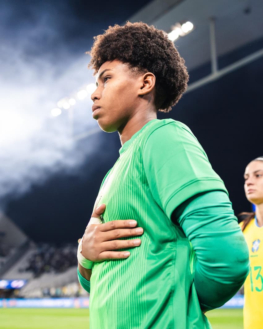 Camila é presença frequente na Seleção feminina. (Foto: divulgação)