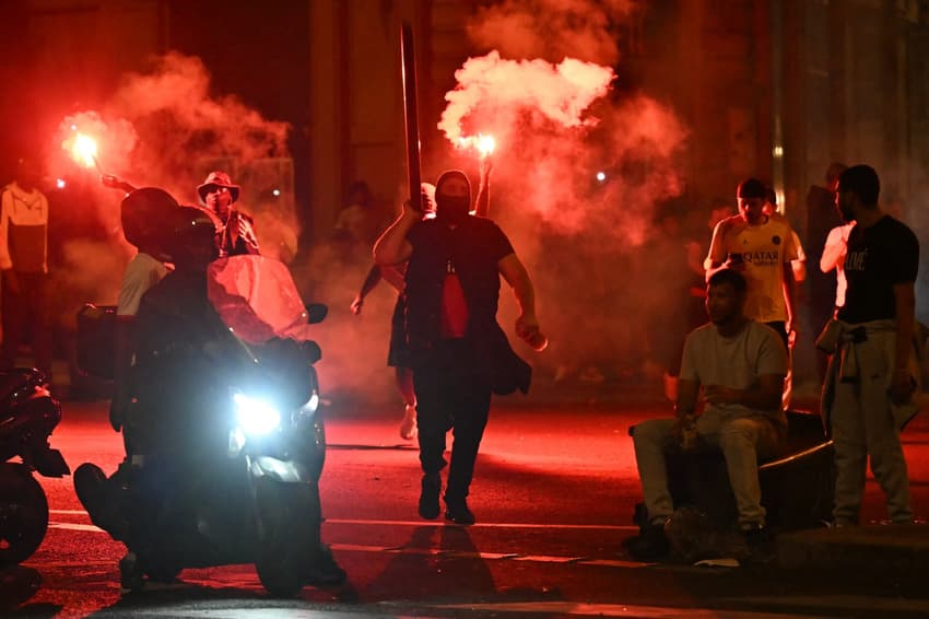 Torcedores do PSG - Champions League