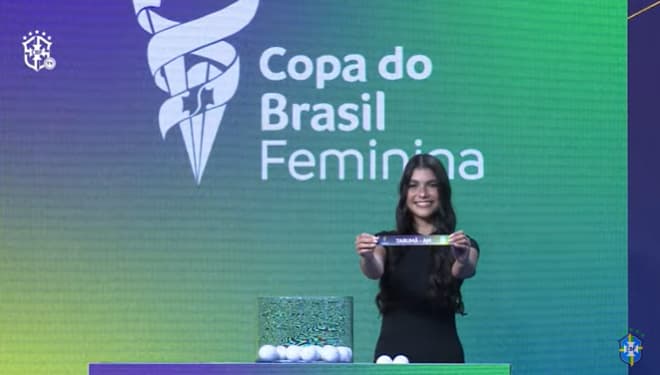 Sorteio da Copa do Brasil Feminina teve erro
