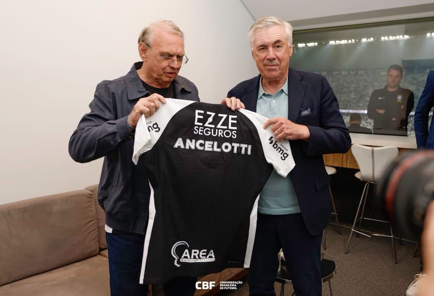 Carlo Ancelotti - Corinthians x Vitória