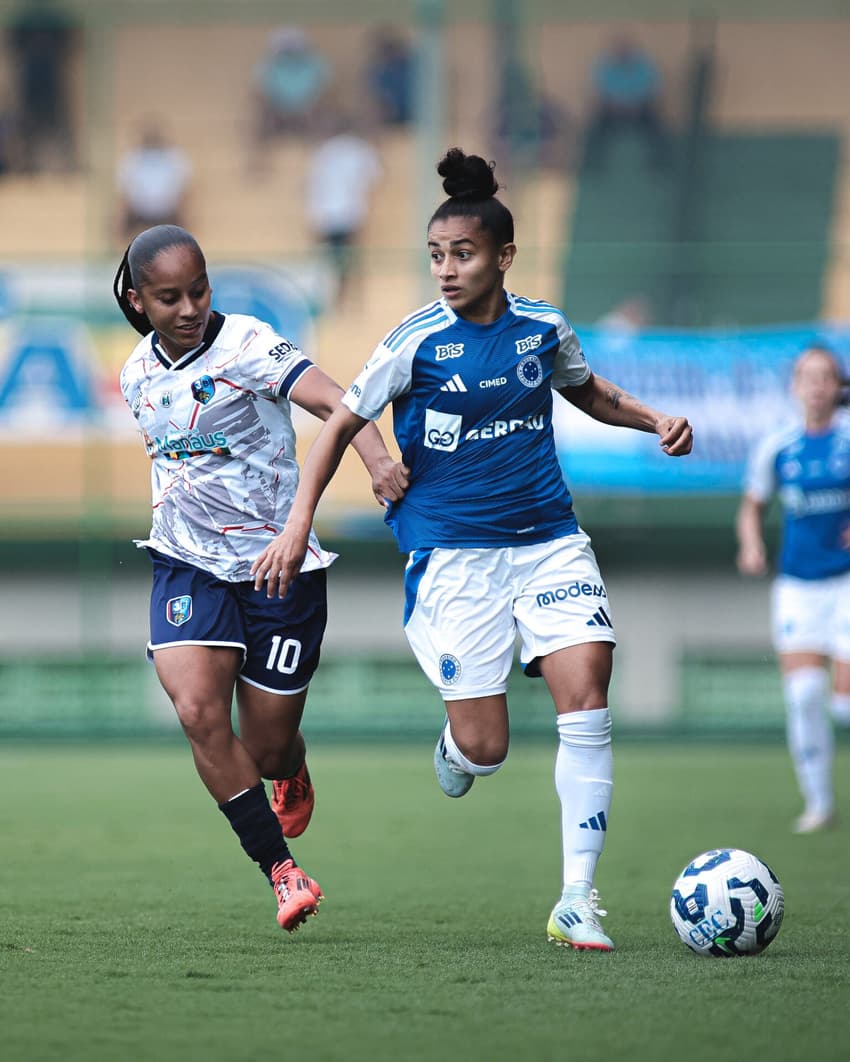 Cruzeiro faz melhor campanha da história no Brasileirão feminino. (Gustavo Martins/ Cruzeiro)