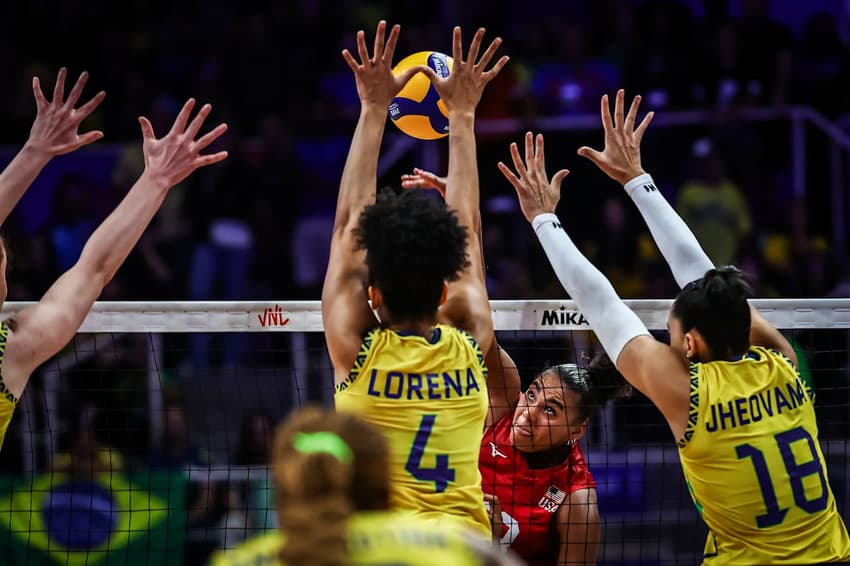 Brasil x EUA - Liga das Nações de Vôlei (VNL)