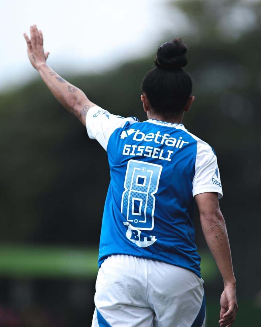 Gisseli deu gol e assistência contra o 3B da Amazônia. (Foto: Gustavo Martins/ Cruzeiro)