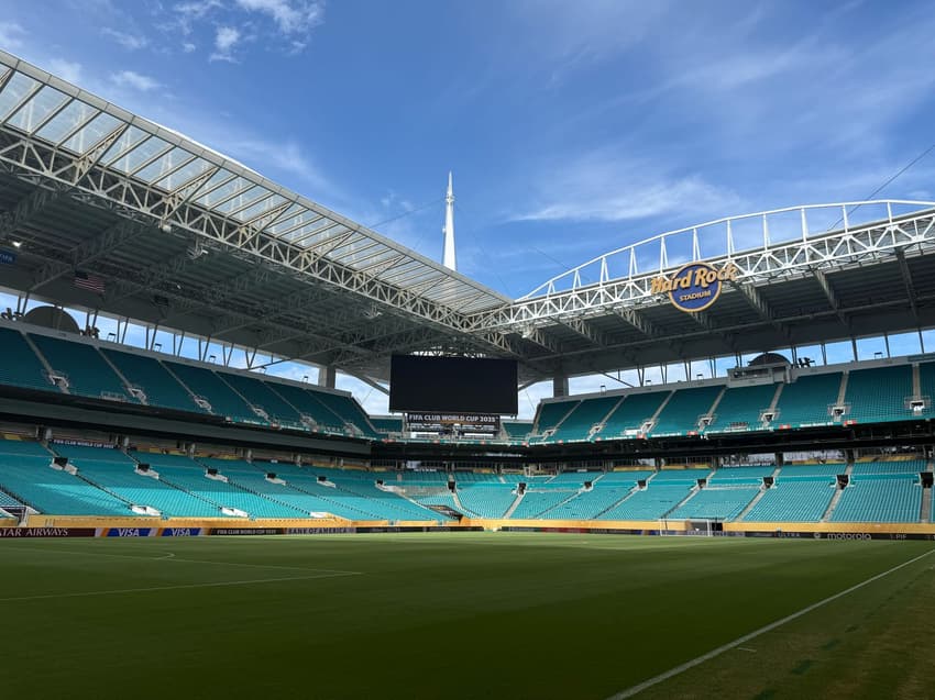 Hard Rock é palco do jogo entre Palmeiras e Inter Miami. (Foto: Vitor Palhares/Lance!)