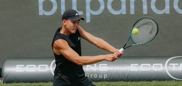 Justin Engel, aos 17 anos, venceu a estreia em Stuttgart