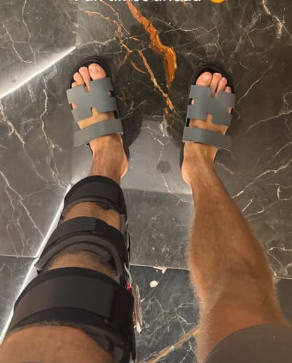O tenista finlandês Otto Virtanen rompeu ligamentos do joelho esquerdo em torneio na grama
