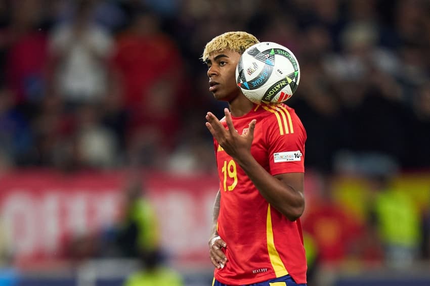 Lamine Yamal, da Espanha, é o jogador mais caro da final da Uefa Nations League