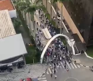 invasão parque são jorge corinthians